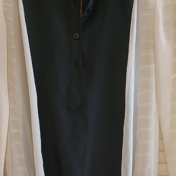 Allen B. by Allen Schwartz Black Sheer Bodysuit. - Picture 4 of 11